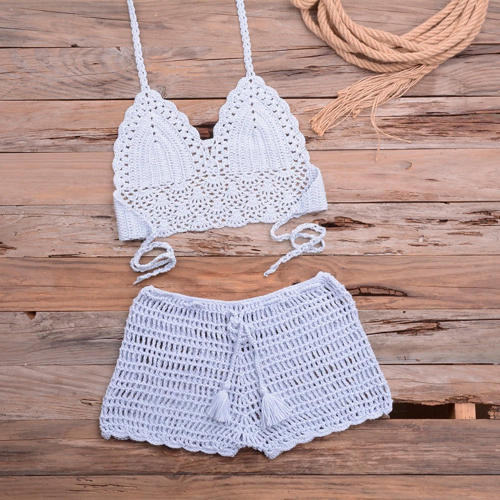 "Crochet Bae" 2-Piece Swimsuit