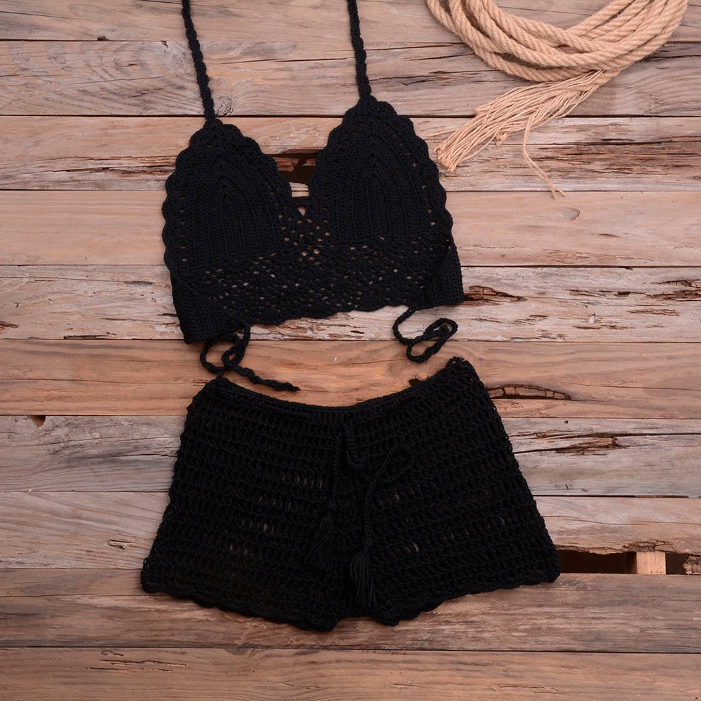 "Crochet Bae" 2-Piece Swimsuit