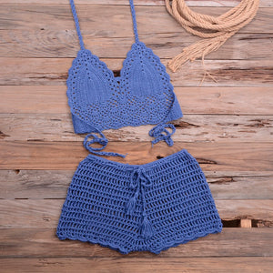 "Crochet Bae" 2-Piece Swimsuit