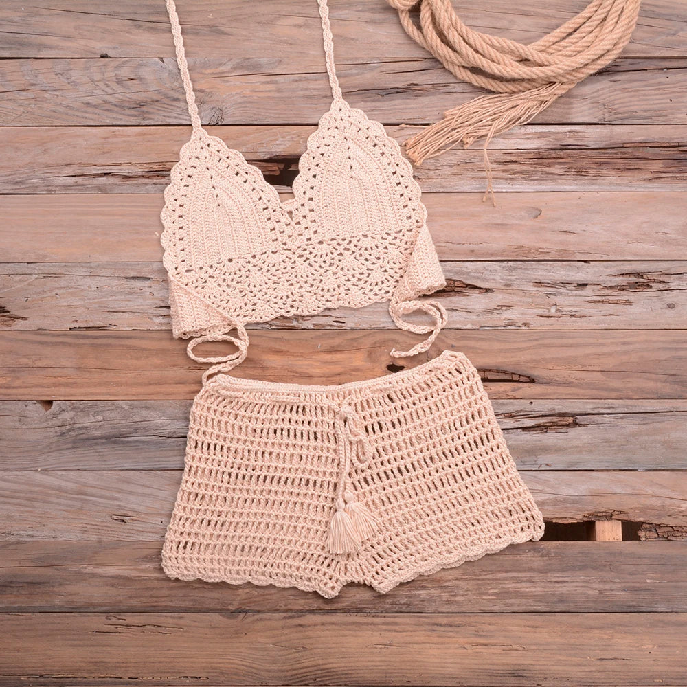 "Crochet Bae" 2-Piece Swimsuit