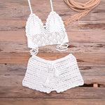 "Crochet Bae" 2-Piece Swimsuit