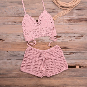 "Crochet Bae" 2-Piece Swimsuit