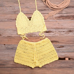 "Crochet Bae" 2-Piece Swimsuit