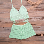 "Crochet Bae" 2-Piece Swimsuit
