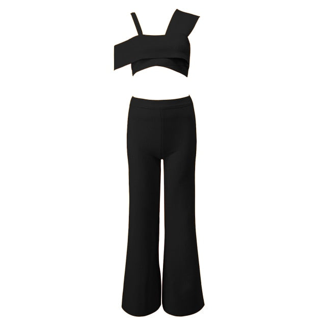 "Make Ur Move" 2-Piece Outfit Set - 2 Color Options