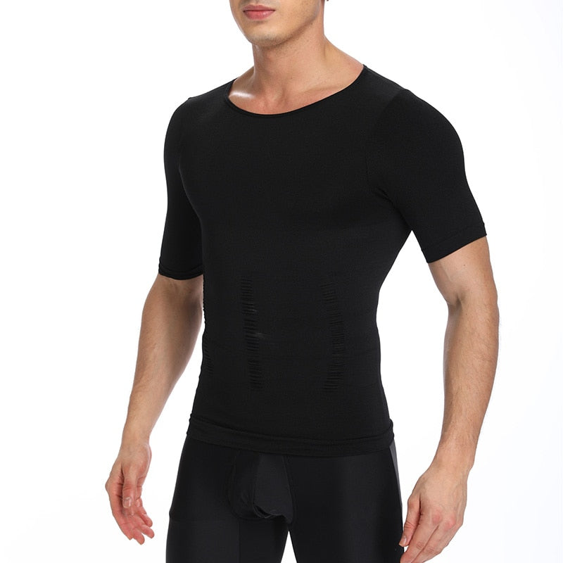 "MADE MAN" Thermogenic Slimming S/S Shirt