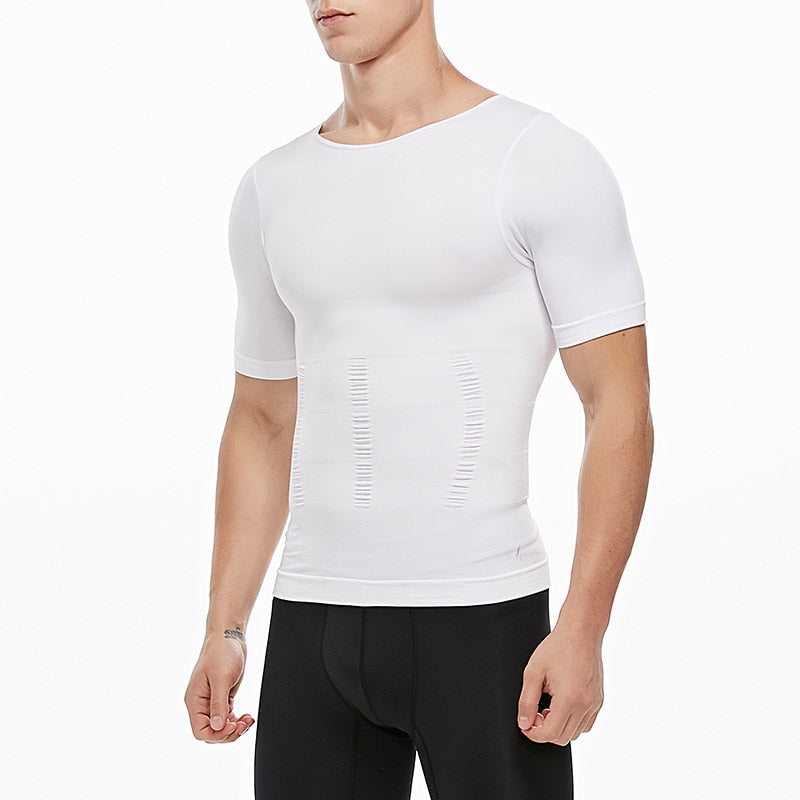 "MADE MAN" Thermogenic Slimming S/S Shirt