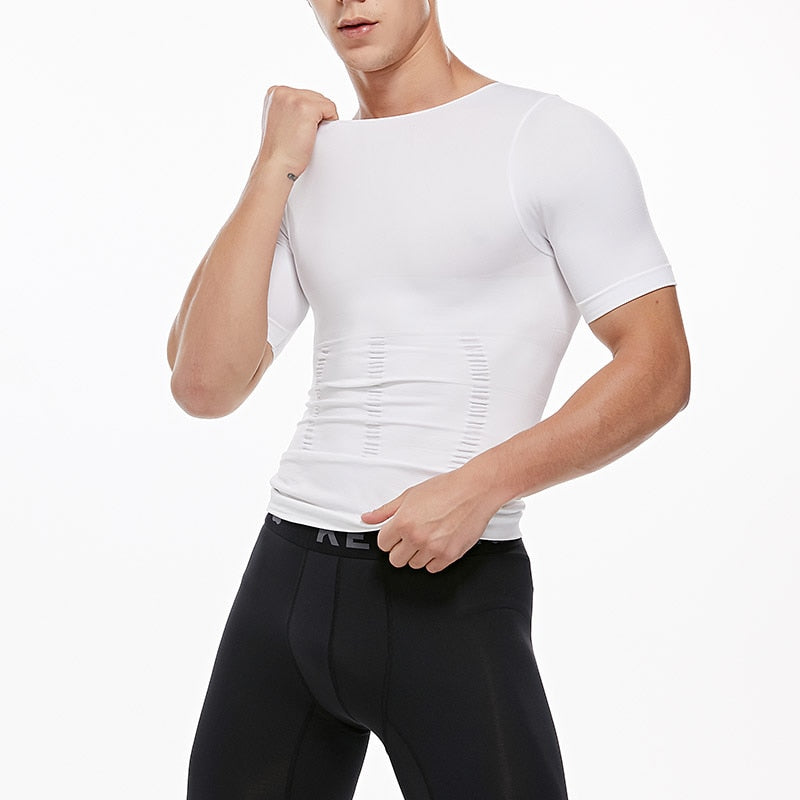 "MADE MAN" Thermogenic Slimming S/S Shirt