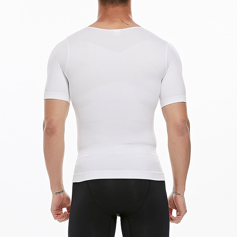 "MADE MAN" Thermogenic Slimming S/S Shirt