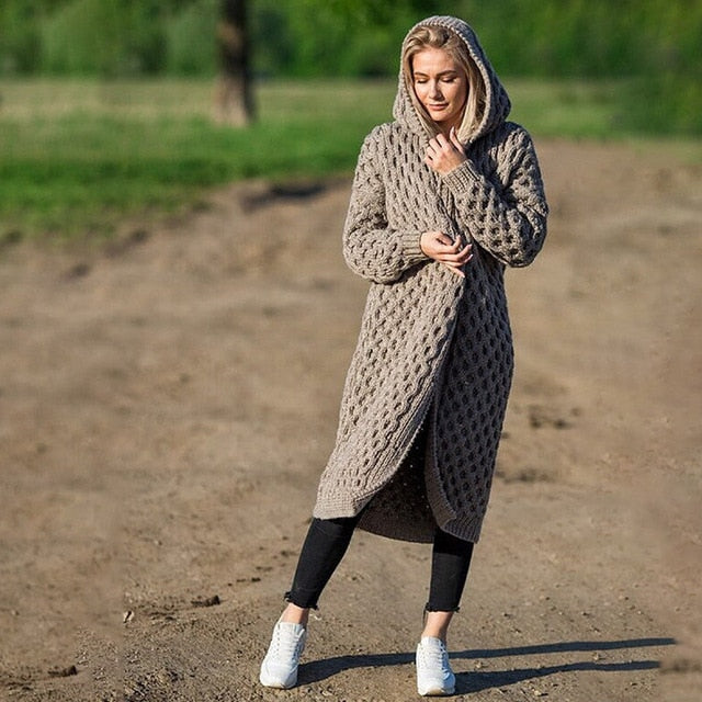 "Ms. OVERstood" Cardigan Overcoat - 6 Color Options