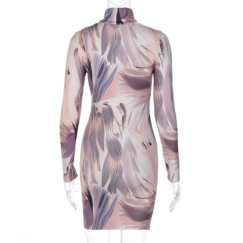 "Queen Of Sheba" L/S Mini Dress