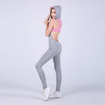 "Princess PUMP" Athletic Hooded Jumpsuit