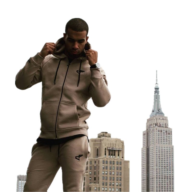 "Grand Tan" 2-Piece Tracksuit