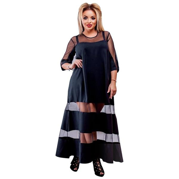 "Windowed Wonderz"  Maxi Dress - 3 Color Options