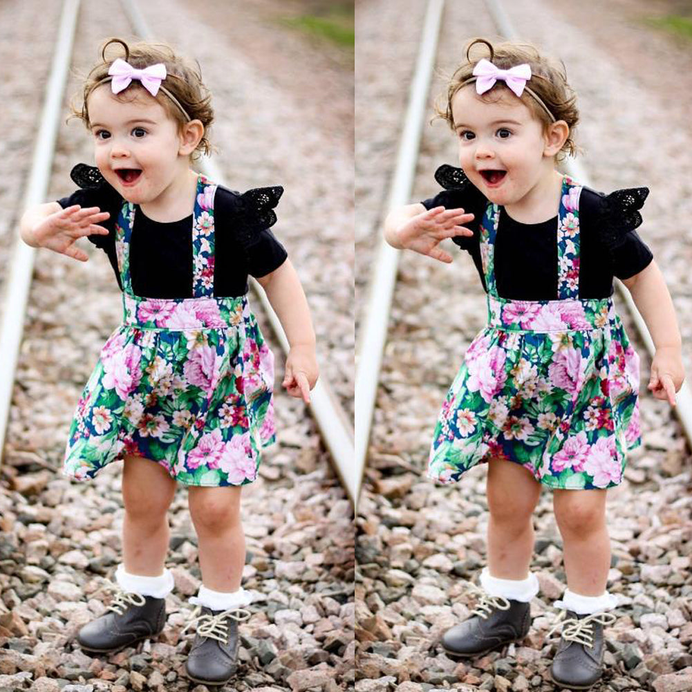 "Tiny Tulip" Girls 2- Piece Outfit Set