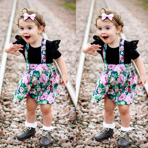 "Tiny Tulip" Girls 2- Piece Outfit Set