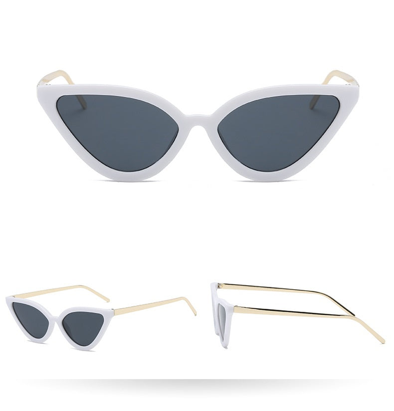 "Kool Kitty" Cat Eye Women's Sunglasses - 7 Color Options