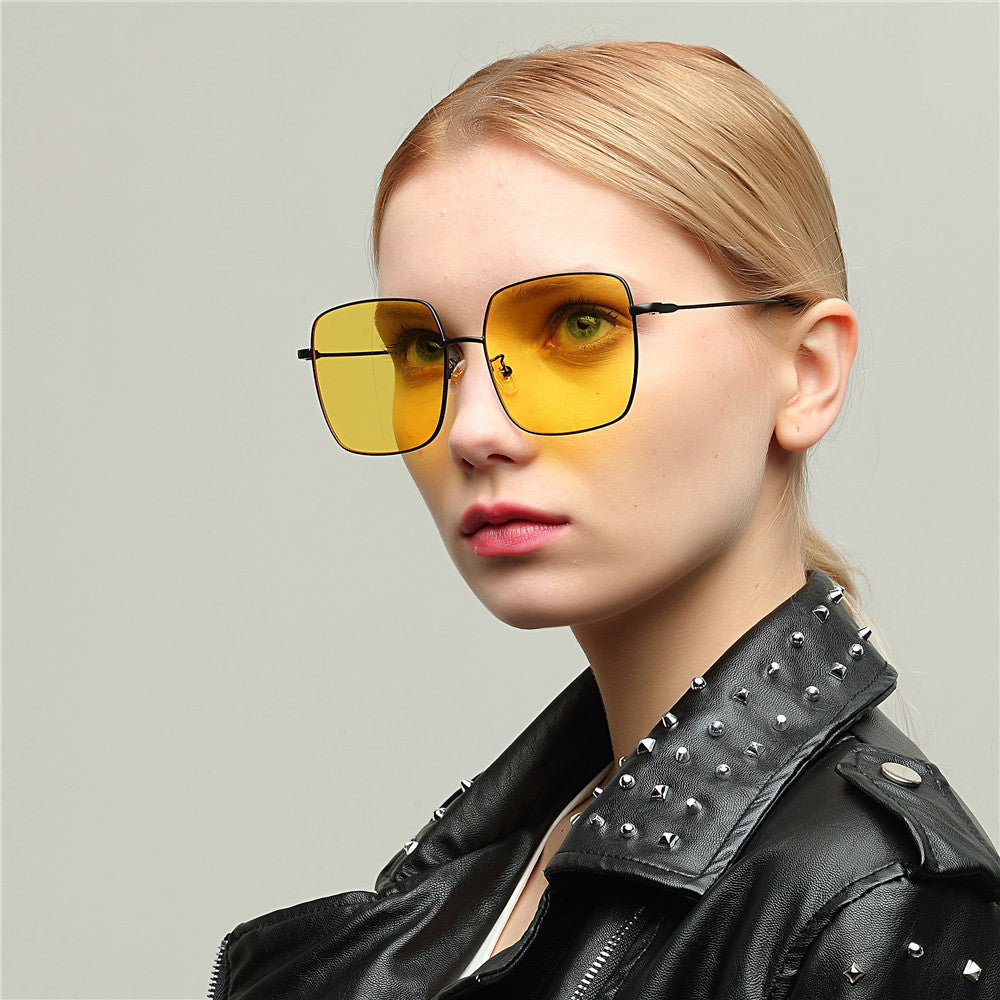 "Kanary" VIntage Square UNISEX Sunglasses - 4 Color Options