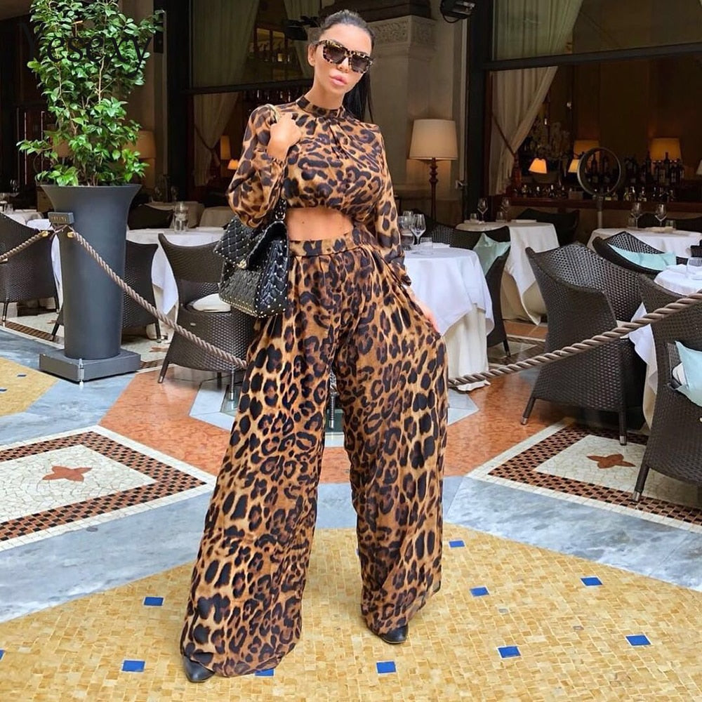 "Leopard Lover" 2-Piece Jumpsuit