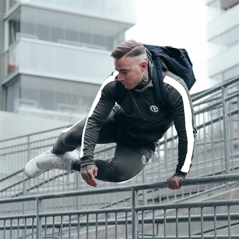 "Gym Junkie" 2-Piece Tracksuit